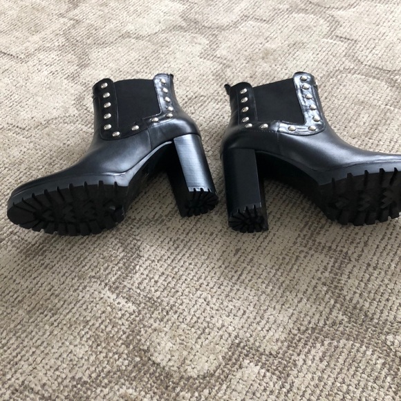New Barney’s New York Studded Black Boot sz 39/40 - Picture 5 of 5